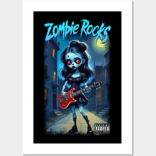 Zombie Rocks Posters and Art